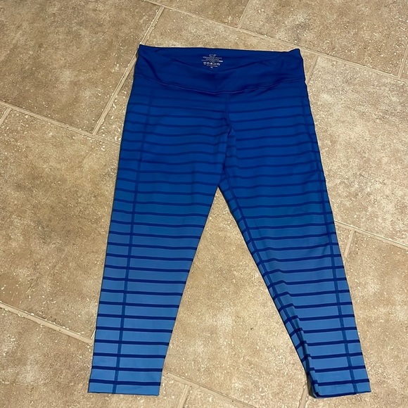 Vineyard Vines Athletic Pants Stripes Blue Large - Picture 1 of 4